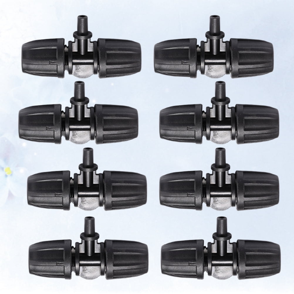 Phenofice Hose Nozzle for Drip Irrigation Connectors Fittings 25Pcs 2.6x1.4x1.4in