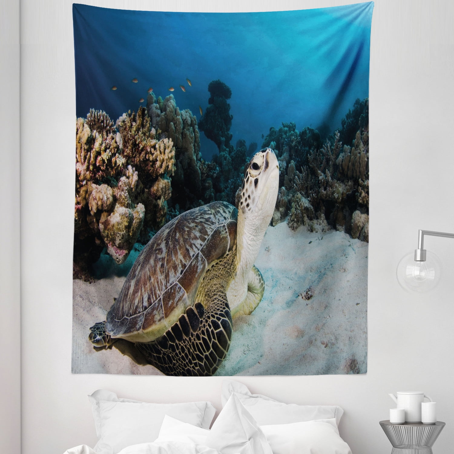 Under the Sea Tapestry, Underwater Sea Animal on Coral Reef in Red Sea ...