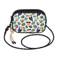 thumbnail image 2 of FORMRS Mini Crossbody Bag for Women Adjustable Rope Shoulder Casual Phone Purse, Vibrant Toucans Pattern, 2 of 7
