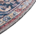 thumbnail image 6 of Unique Loom Yara Collection Area Rug - Sunil (7' 10" Round Rust Red/Ivory), 6 of 7