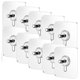thumbnail image 1 of 10PCS Drill Free Adhesive Hooks No Trace Screw Sticker for Bathroom Kitchen Storage Punch Free Screw Stickers, 1 of 5