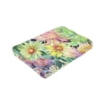 thumbnail image 6 of Kll Fleece Blanket Plush Throw Blanket Watercolor Blooming Cactus,Soft Fuzzy Cozy Flannel Blanket For Couch Sofa Bed.(80"X60"), 6 of 9