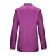 thumbnail image 3 of Blazer Chaquetas Para Mujer Blazers Color Sólido Botón Bolsillo Recreativo Manga Larga Traje Abrigo Tops Odeerbi ODB132402, 3 of 4