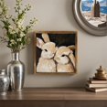 thumbnail image 4 of Diconna Easter Picture Frame Cute Bunny Pattern Photo Decorative Square Postcard Frame Table Ornaments, 4 of 9
