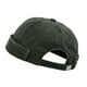 thumbnail image 4 of Gorro ajustable Docker, estilo urbano, con puños enrollados y sin visera, estilo vintage para hombre Brazo Verde, 4 of 9