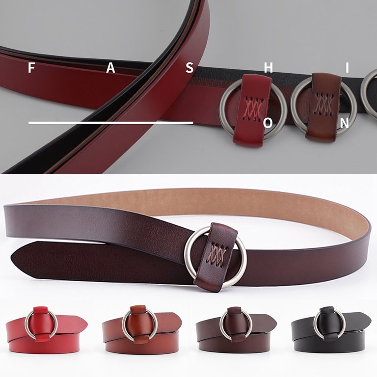 Women Brown Solid Casual Belt