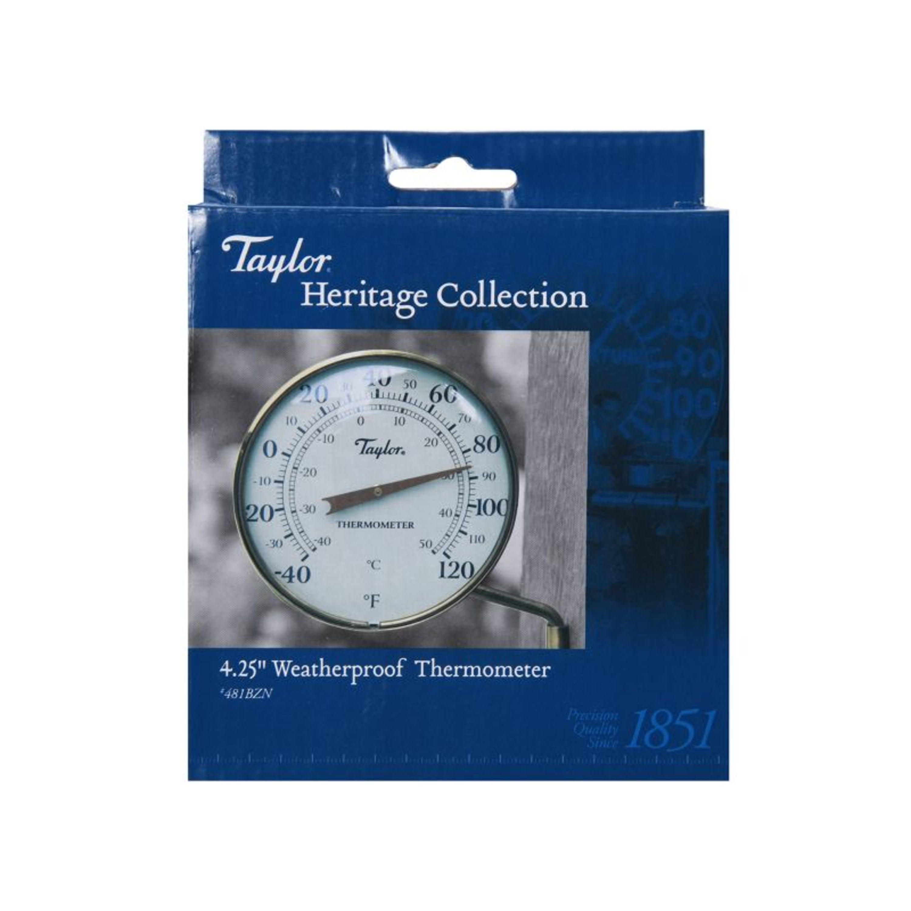 Taylor 4.25-inch Heritage Weatherproof Thermometer