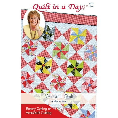- Windmill Quilt Pattern by Eleanor Burns #1213, Pattern only By Quilt In A Day