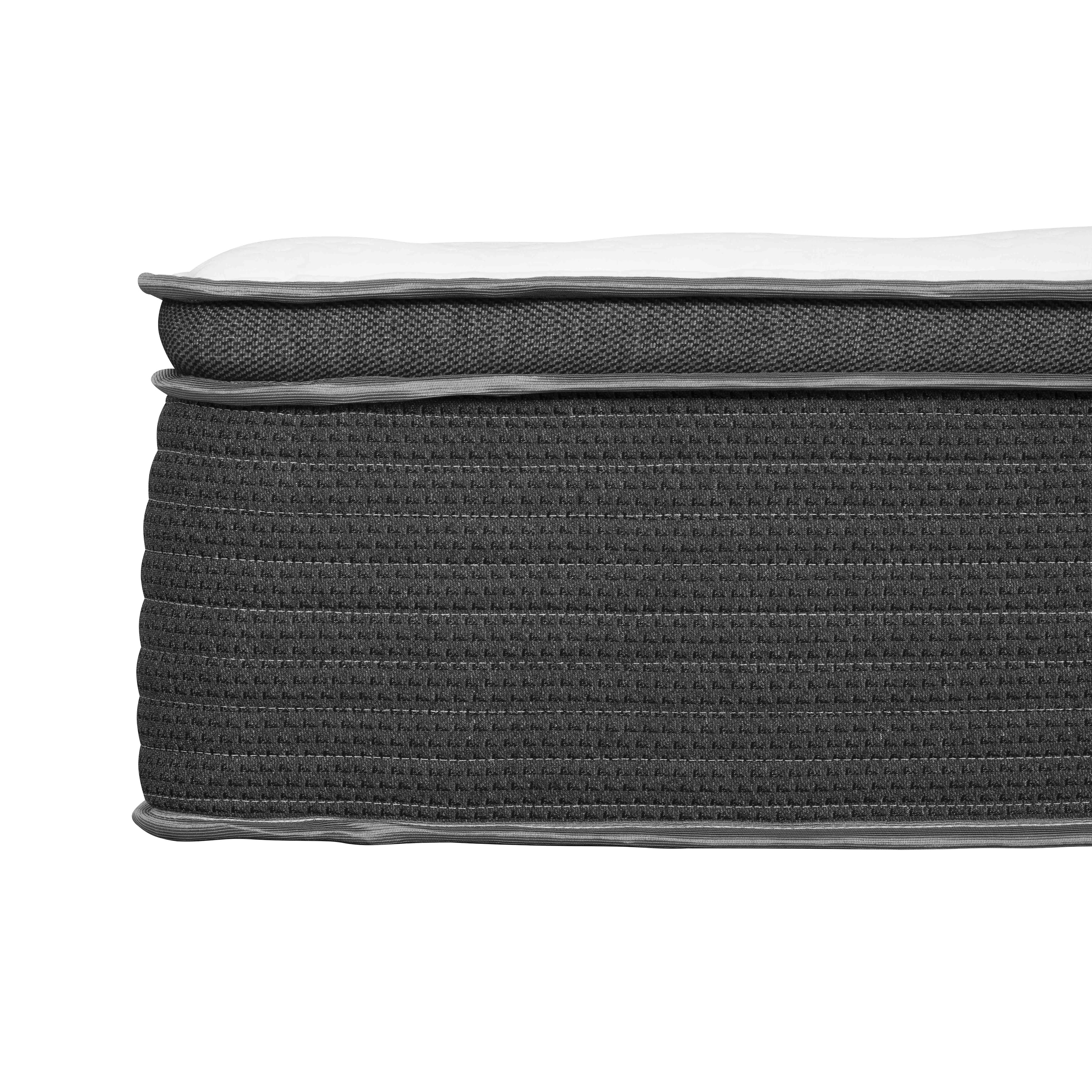 Matelas hybride Primo Harmony 12 po plateau euro – grand, ressorts ensachés, mousse gel rafraîchissante, en boîte, certifié CertiPUR-US