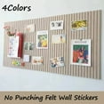 thumbnail image 2 of Felt Wall Sticker Kindergarten Work Display Board Simple Photo Wall School Office Classroom Background Wall Home Decor Nordic, 2 of 10