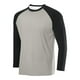 thumbnail image 1 of pstuiky Camisas casuales de manga larga para hombre, Camisa deportiva transpirable de manga larga raglán con cuello redondo para hombre, de color sólido Tops de hombre xxl, 1 of 2