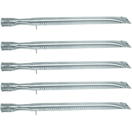 SA241A (5-Pack) 16.5 inch Stainless Steel Burner Replecement for Charmglow 810-2320 Grill Pro 226454 226464 236454 236464 Brinkmann 810-2320 Broil-Mate 726454 726464