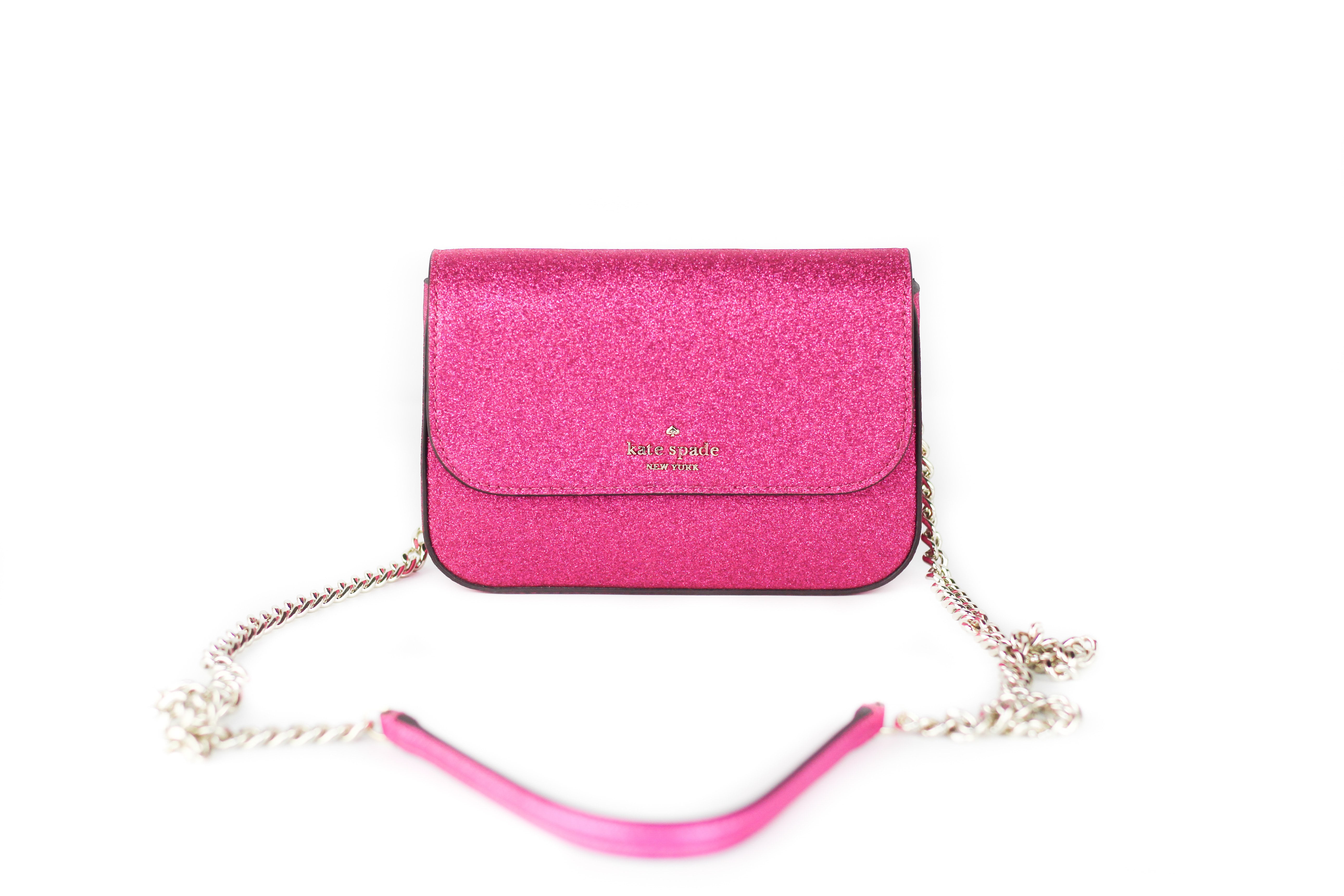 Kate Spade Lola Convertible Belt Bag Glitter Crossbody Handbag Hot