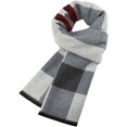 thumbnail image 1 of LinYooLi Classic Plaid Scarf for Men Warm Cashmere Feel Soft Long Scarves Retro Fashion Checked Shawl Wraps Winter Fall, 1 of 2