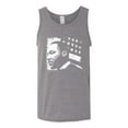 thumbnail image 2 of Wild Bobby, Martin Luther King Jr Classic MLK Black History Flag, Black Pride, Men Graphic Tank Top, Heather Grey, Large, 2 of 4