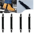 thumbnail image 3 of Adjustable Boot Straps Clips, 4 Pcs Boot Straps for Cowboy Boots, Adjustable Elastic Clamp for Pants for Women and Men Riding Motorcycle Mitten Pants(Black), 3 of 4