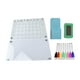 thumbnail image 1 of Tablero de borrado seco acrílico pizarra acrílica con tablero de planificadores de marcadores para refrigerador 40cmx30cmx3cm, 1 of 8