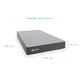 thumbnail image 3 of Sognare® Colchón Individual Duo Con Memory Foam Hipoalergénico, Impermeable y Lavable Sognare Sognare Individual DUO, 3 of 9