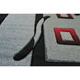 thumbnail image 4 of Premium 3D 5X8 5x7 Rug 1347 Grey, 4 of 5