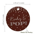 thumbnail image 6 of Inkdotpot Ready To Pop Baby Shower Bottle Tag Real Silver Foil Favor Hang Tags Pack Of 50, 6 of 7