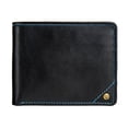 thumbnail image 2 of Hidesign Angle Stitch RFID-blocking Multicompartment Black/Brown Leather Wallet, 2 of 5