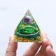 thumbnail image 5 of Meditación Pyramid Descripción La Pirámide Ornamento Cristal Figura 5 CM Atraer Riqueza Lucky UCE Stress Feng Shui Craft para Oficina en Casa Roja, 5 of 9