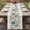 White Blue, variant on Table Runner - 72 Inch Long, Beach Coastal Kitchen Dining Table Runner Dresser Scarves, Nautical Shell Starfish Coral Summer Farmhouse Decor for Coffee Tables Wedding Party Banquet