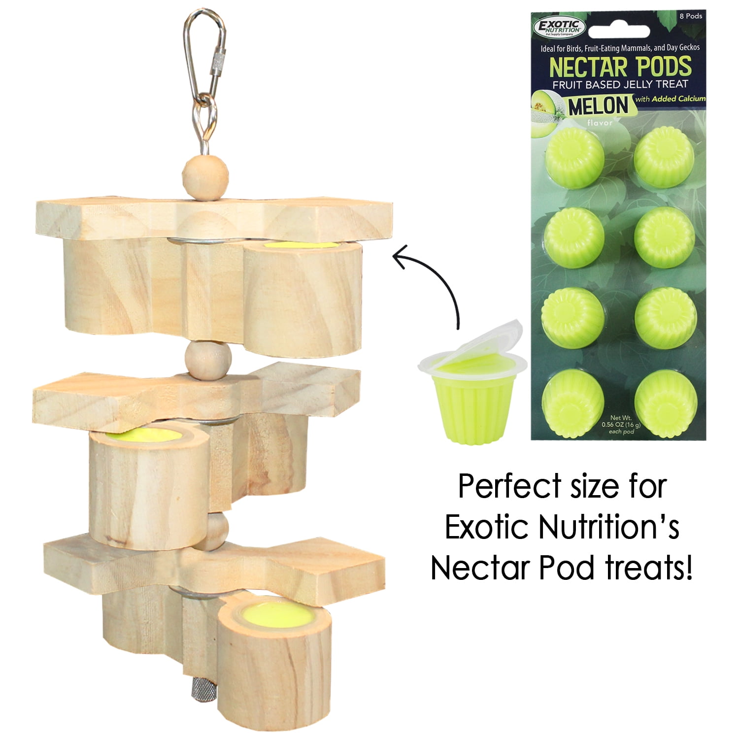 EXOTIC NUTRITION NECTAR POD FORAGER