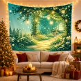 thumbnail image 3 of Lantern Garden Path to a Cottage Doorway, Cozy Illustration for Cottagecore Fans, Garden Wall Art, Housewarming Gift, Tapestry Wall Hanging for Bedroom and Living Room, 3 of 7