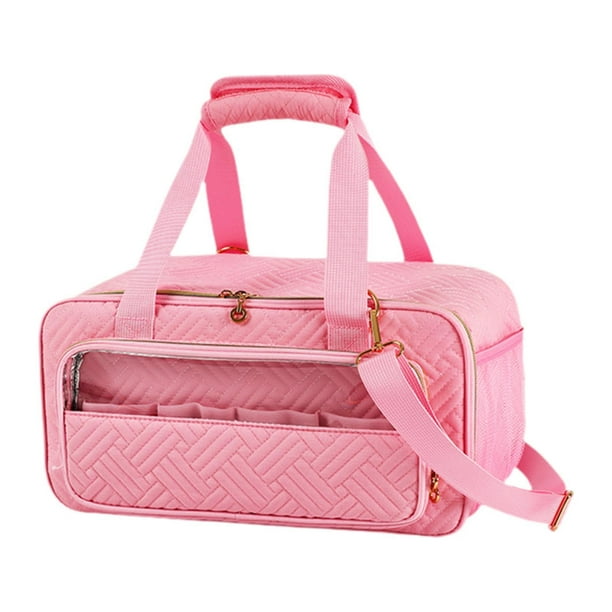 Bolsa de almacenamiento para marcadores, estuche de transporte para marcadores, bolsa organizadora de pintura acrílica, estuche de almacenamiento para suministros de arte para pintura para Rosa