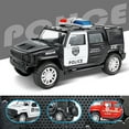 thumbnail image 6 of Cheers.US 1/36 Police Car Model Alloy Die-Cast Pull Back Vehicles Kid Toys for Boy Girl Gift, 6 of 7