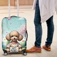 thumbnail image 4 of Happy Mother's Day Best Poodle Mom Ever Travel Luggage Cover Poodles Dog Lover Gifts Idea Suitcase Dust Protective Decor - 03002, 4 of 5
