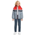 thumbnail image 4 of London Fog Boys Hooded Full Zip Long Sleeve Colorblock Puffer Coat, Sizes 4-16, 4 of 5