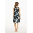 thumbnail image 2 of Girl Hawaiian Round Neck with Ruffle Dress in Midnight Bloom Size 2, 2 of 5