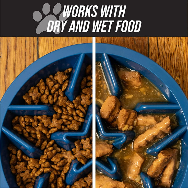 Puzzle Feeder Dog Bowl, Slow Feeder Dog Bowls for Dogs, Dog Bowl Slow  Feeder for Dry, Wet, and Raw Food, Dog Puzzle Dog Food Bowls for Large