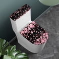 thumbnail image 3 of HELLHERO Stylish Gifts - Stretch, Fits All Toilet Shapes Bathroom Seat Covers for Hotel, Universal Cherry Blossom, 3 of 8