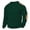 Army Green, variant on FRSASU Mens Long Sleeve Sweatshirt Stand Crew Neck Sweatshirt Top for Men Fleeced Hooded Sweatshirts Wine