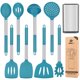 thumbnail image 1 of Juego de utensilios de cocina Bundlepro Silicone 8 piezas con acero inoxidable, 1 of 8