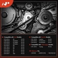 thumbnail image 2 of A-Premium 50.07 Inch Engine Serpentine Drive Belt Compatible with Audi Q5 2013-2017, Q7, A6, A6 Quattro, A7 Quattro, A8 Quattro, S4, S5, SQ5 & Porsche Cayenne, Panamera & Volkswagen Touareg, 3.0L, 2 of 6