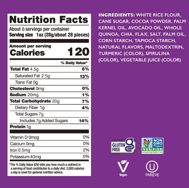 Drizzilicious Fudge Brownie Mini Rice Cake Bites, 8 oz.