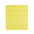 thumbnail image 1 of Popular! 5Pcs 3D Wall Panels Peel And Stick, Brick Printable 3D Wallpaper Stick And Peel Self Adhesive Waterproof Foam Faux Brick Paneling For Bedroom, Bathroom, Kitchen, 1 of 4