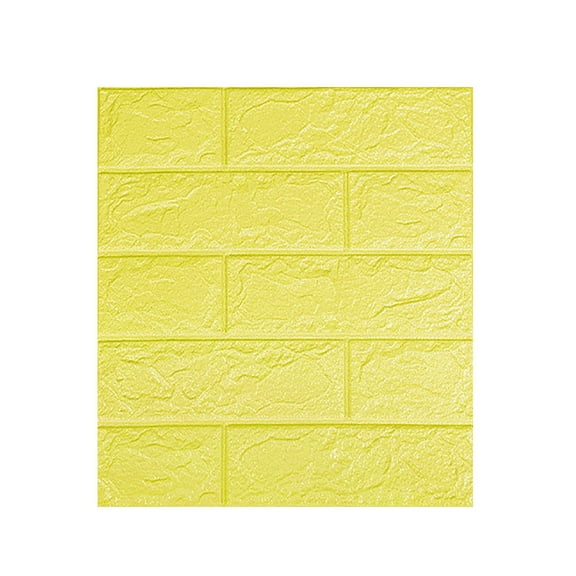 5Pcs 3D Brick Wall Panels Peel And Stick Self Adhesive Pe Foam Panels Waterproof Soundproof Easy Diy Installation For Bedroom Bathroom Kitchen Living Room Tv Background Wall
