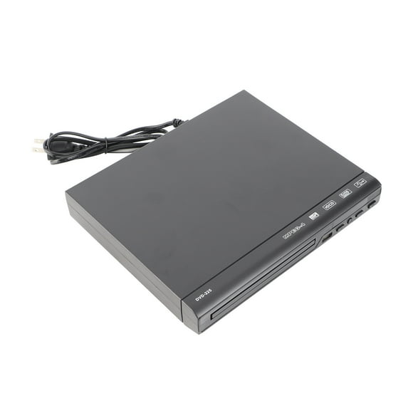 Reproductor de DVD, Equipo de Juego de DVD, Reproductor de DVD Domísico de Alta Duradera, Fácil de Usar para la la Oficina en Casa en Negro