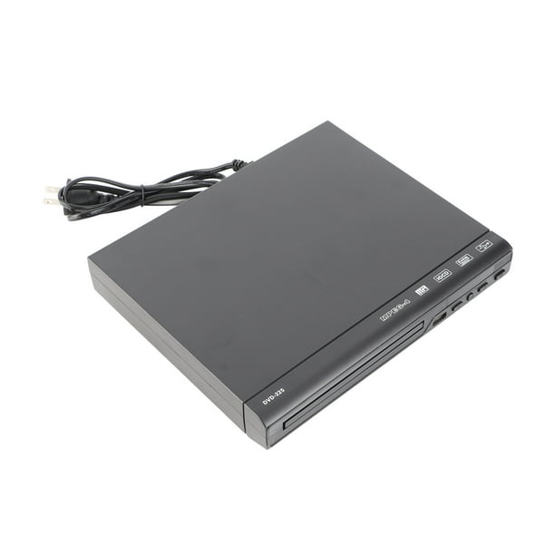 Reproductor de DVD, Equipo de Juego de DVD, Reproductor de DVD Domísico de Alta Duradera, Fácil de Usar para la la Oficina en Casa en Negro