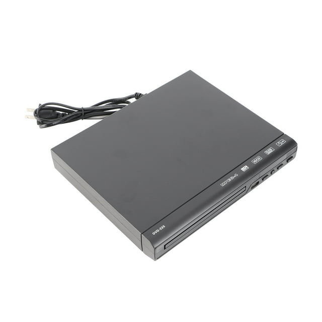 Reproductor de DVD doméstico Equipo de audio y video para el hogar Interfaz USB Negro 100‑240 V