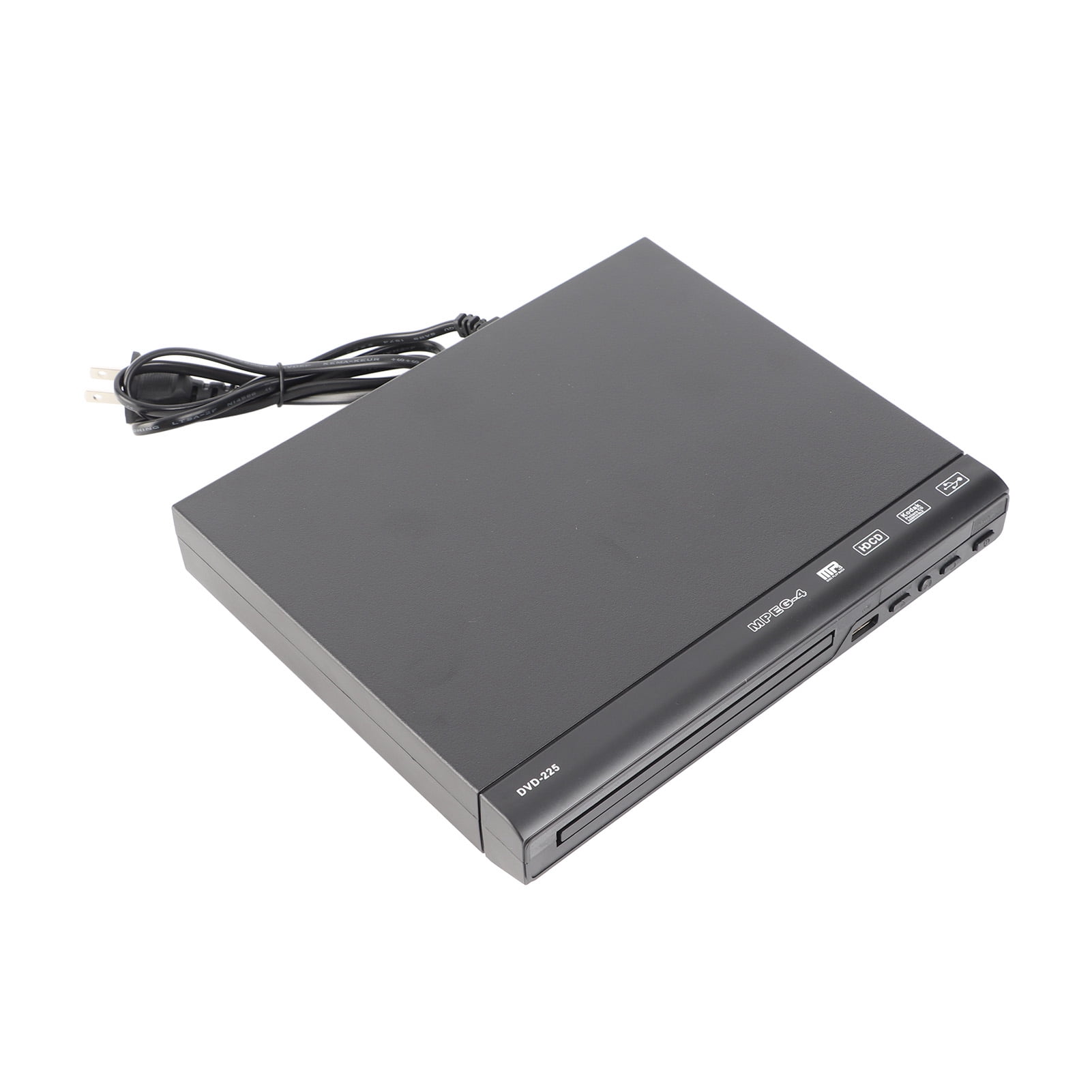 NFTIGB Household DVD Player Home Audio and Video Equipment with USB Interface, Black (9.45 inches / 24 cm)