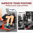 thumbnail image 5 of Yes4All Leg Extension and Curl Machine, Adjustable Leg Machine with Plate Loaded, Leg Extension and Curl Bench for Home Gym, 5 of 6