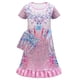 thumbnail image 4 of Vestido de princesa de manga corta con estampado de estrellas famosas para niñas y niños, disfraz de cosplay de Halloween para juego de rol de Navidad, 4 of 5