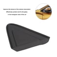 thumbnail image 4 of Mirror Corner  Molding Trim, Rearview Mirror Door Outside  Panel Cover Replacement for Dacia Sandero Stepway MK3 2021 and Up, Made of ABS,  Fit,  Material and Easy, 4 of 7