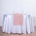 thumbnail image 6 of Efavormart 14"x 108"  Rustic Burlap Table Runner for Wedding Party Events Restaurant Kitchen Home - Dusty Rose, 6 of 11